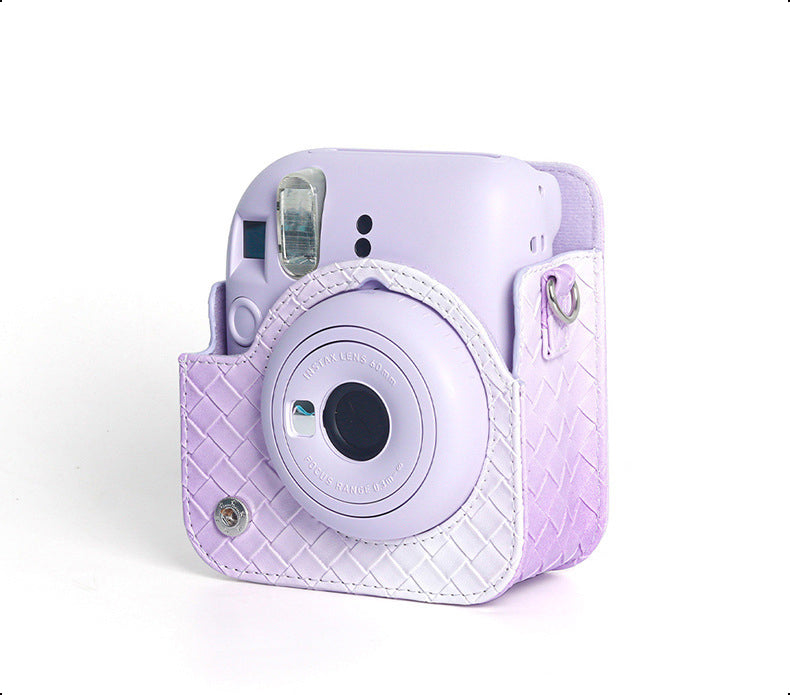 Estuche Degradado Camara Instax Mini 12 Lila