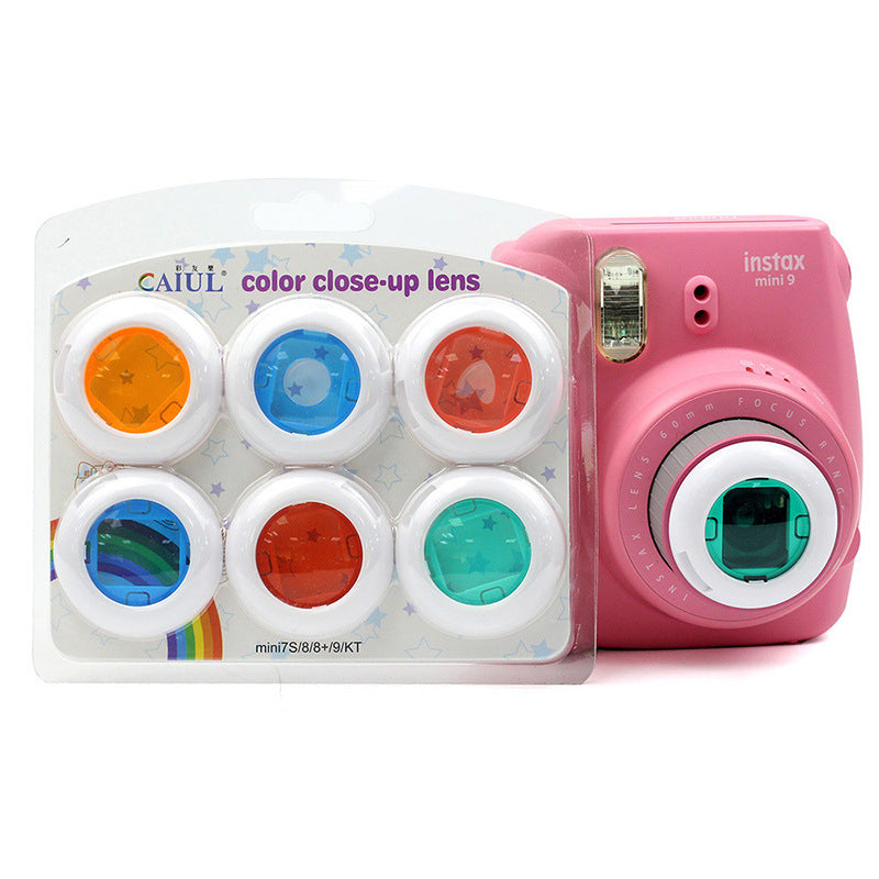 Filtros Colores Para Instax Mini 8, 8+, 9, 7s