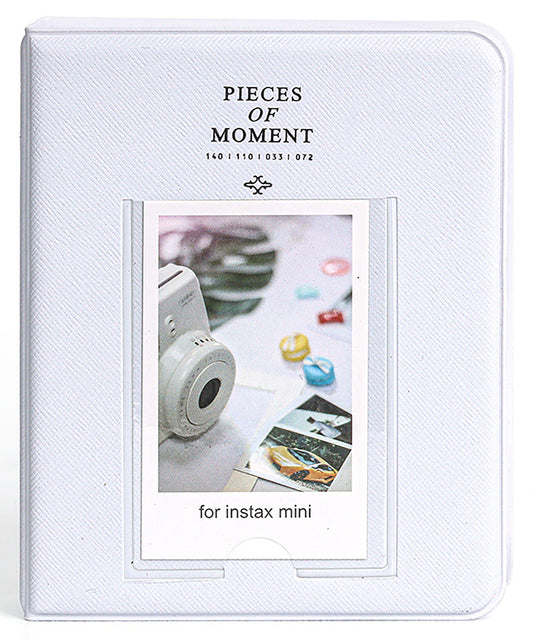 Combo Blanco Instax Mini 12 y Mini 13 Estuche + Álbum + Marcos