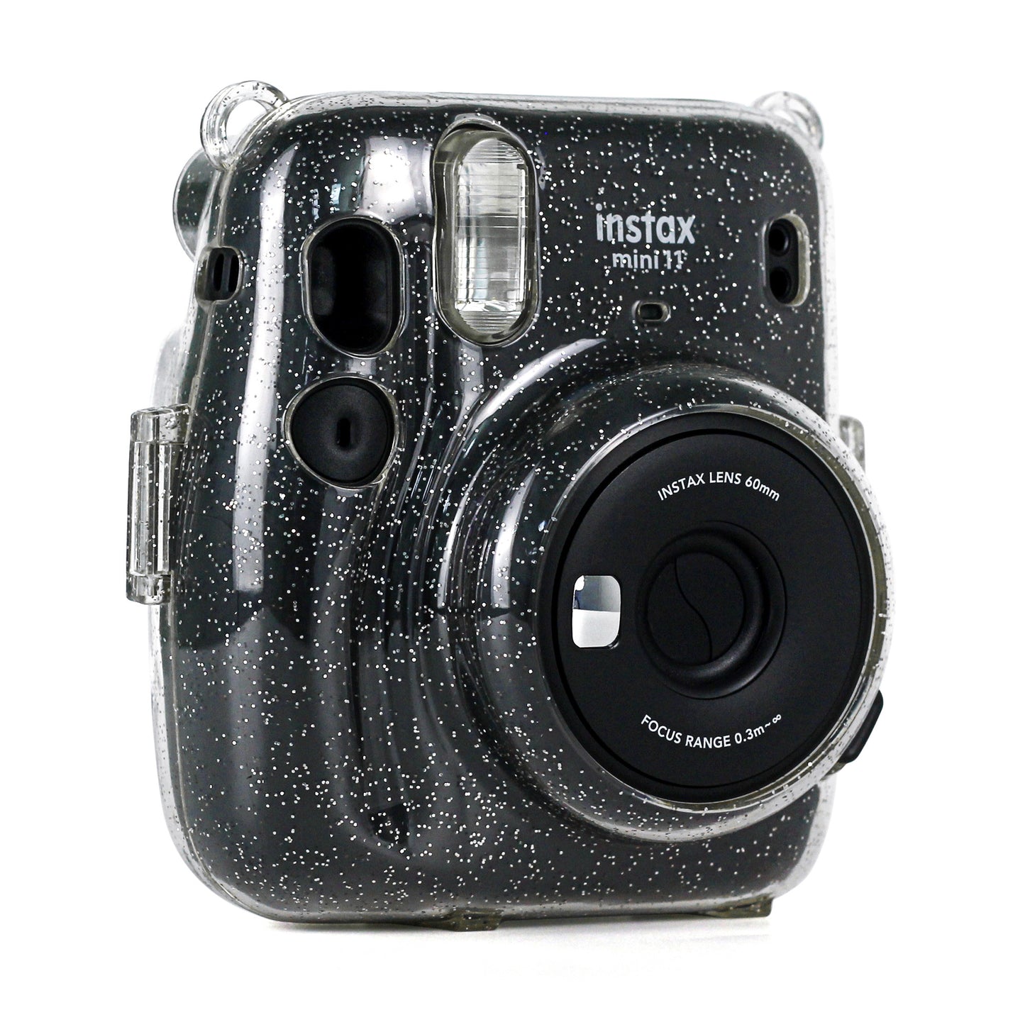 Protector Cámara Instax Mini 11 Escarchado | Con Correa Extraíble