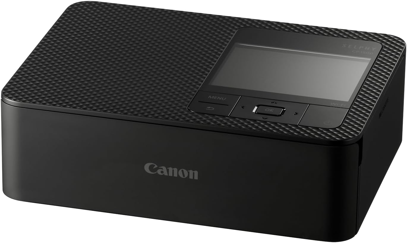 Impresora Canon Para Fotografía Selphy Cp1500 Color Negro