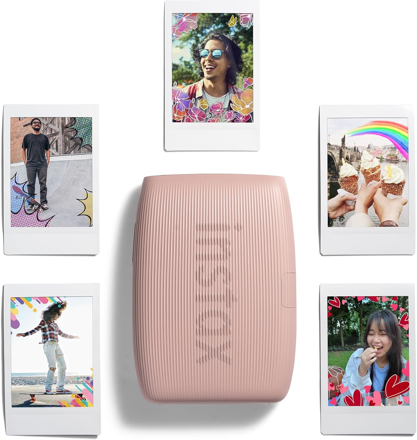 Impresora Fujifilm Instax Mini Link 3 para smartphone Rosada