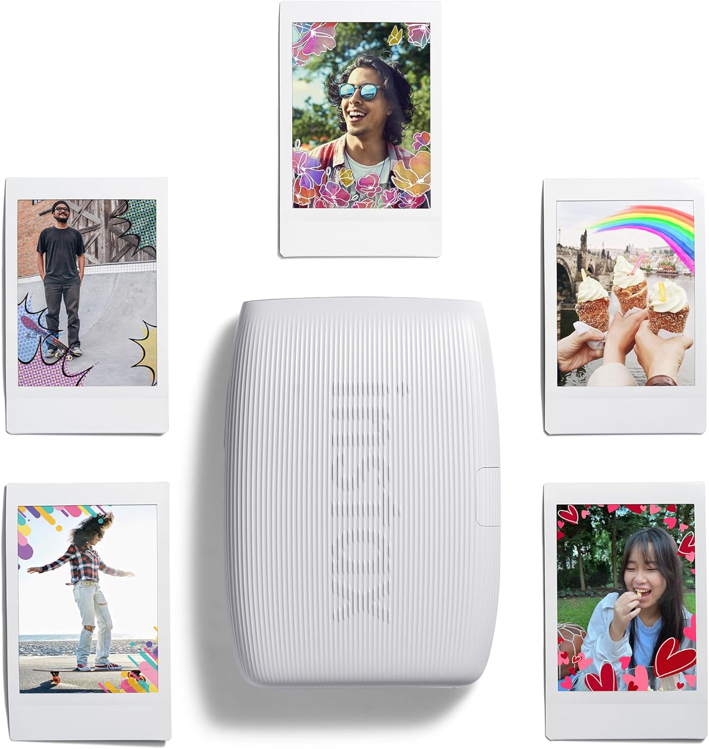 Impresora Fujifilm Instax Mini Link 3 para smartphone Blanco Arcilla
