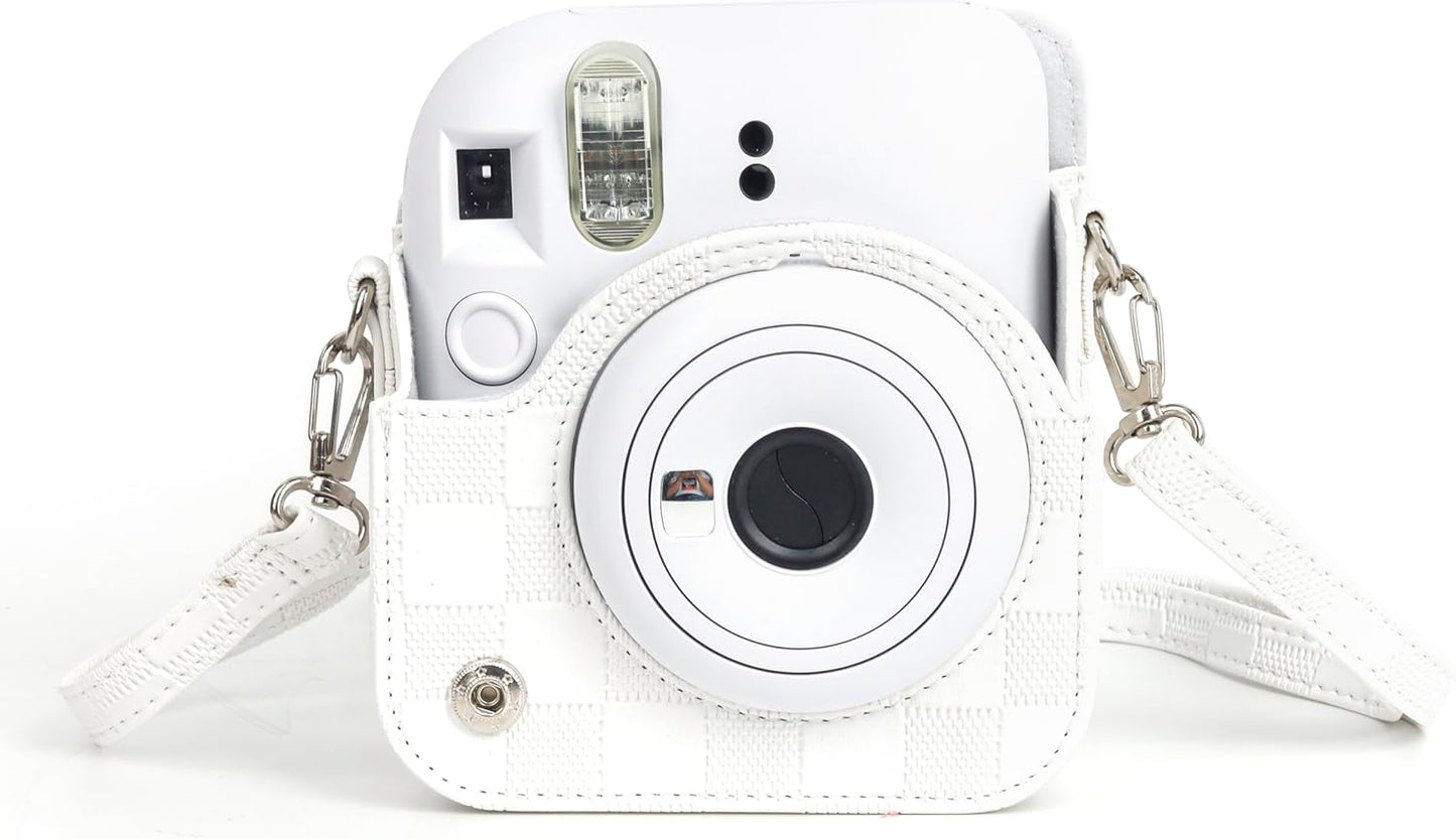 Estuche Cámara Instax Mini 12 Cuadros Blanco