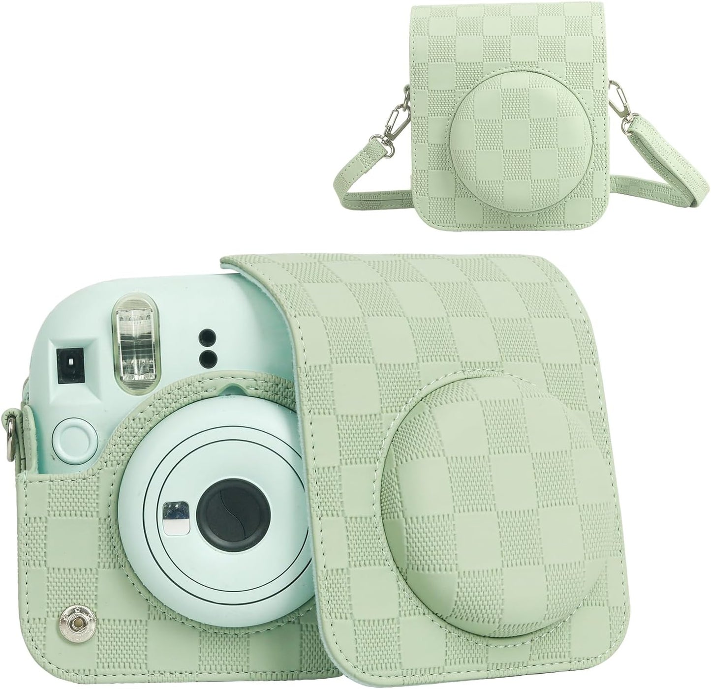 Estuche Cámara Instax Mini 12 Cuadros Verde