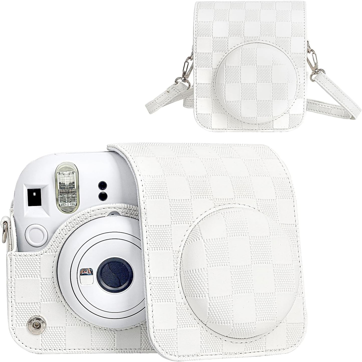Estuche Cámara Instax Mini 12 Cuadros Blanco