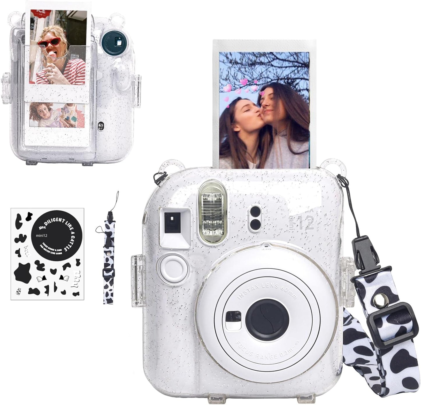 Protector Escarchado Instax Mini 12 T.Escarchado