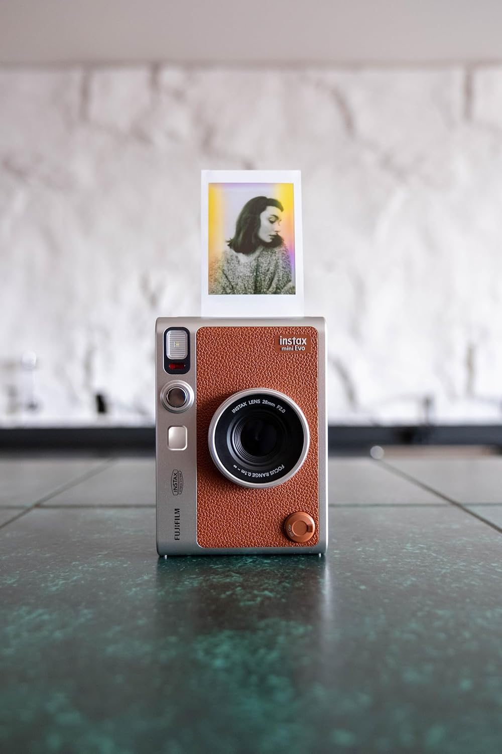 Cámara Instantánea Fujifilm Instax Mini EVO - Marrón