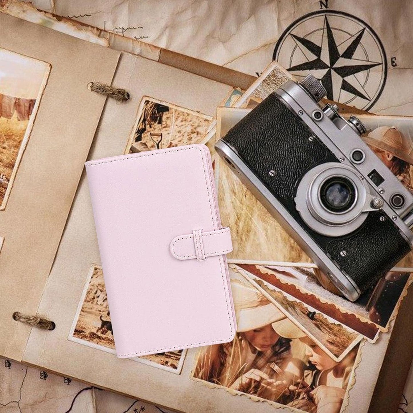 Album Para 108 Fotos Instax Mini Rosado