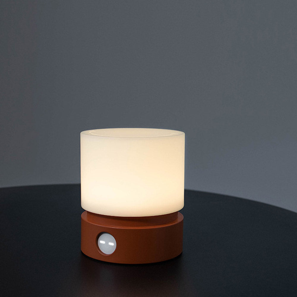 Lampara De Mesa Recargable Con Temporizador Lampara Cilindro