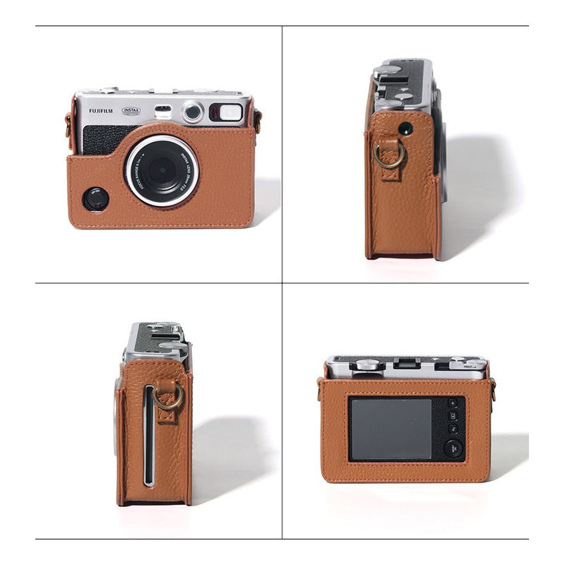 Estuche Instax Mini Evo Marrón
