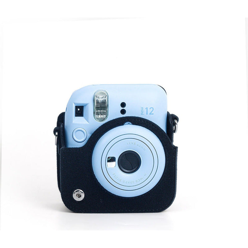 Estuche Instax Mini 12 Negro Velcro