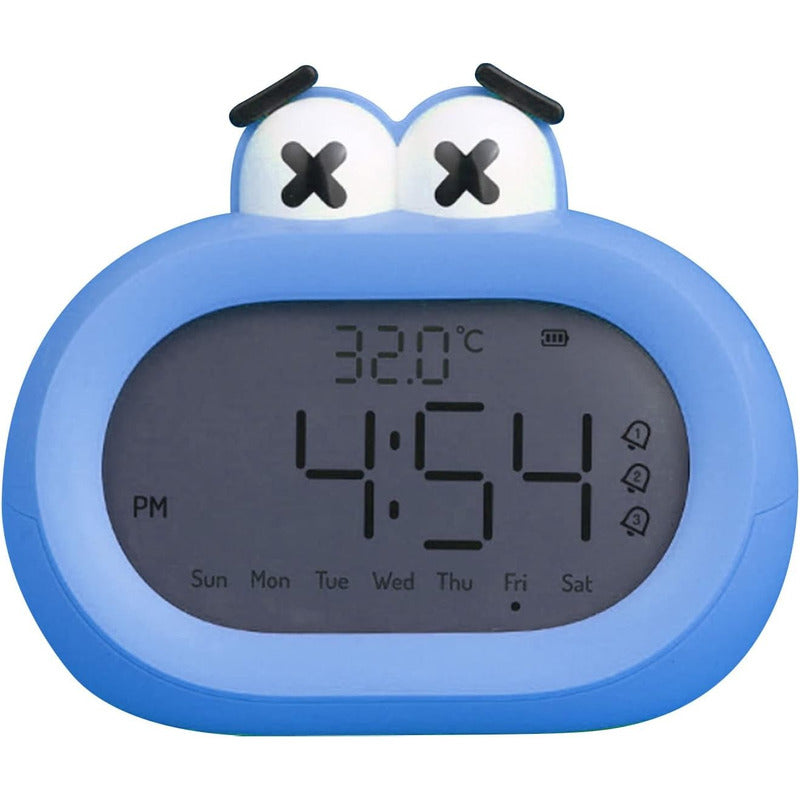 Reloj para Niños con Dibujos Animados, Temporizador y Volumen Ajustable