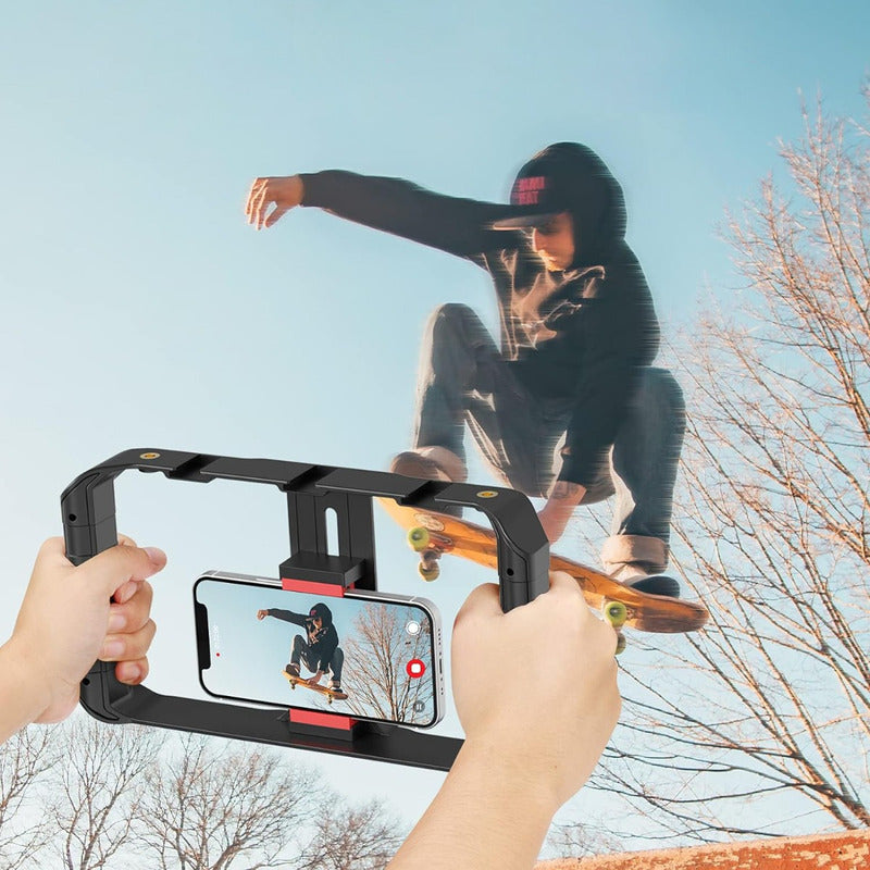 Ulanzi U-Rig Pro: Soporte de Video para Smartphone con 3 Zapatas Frías