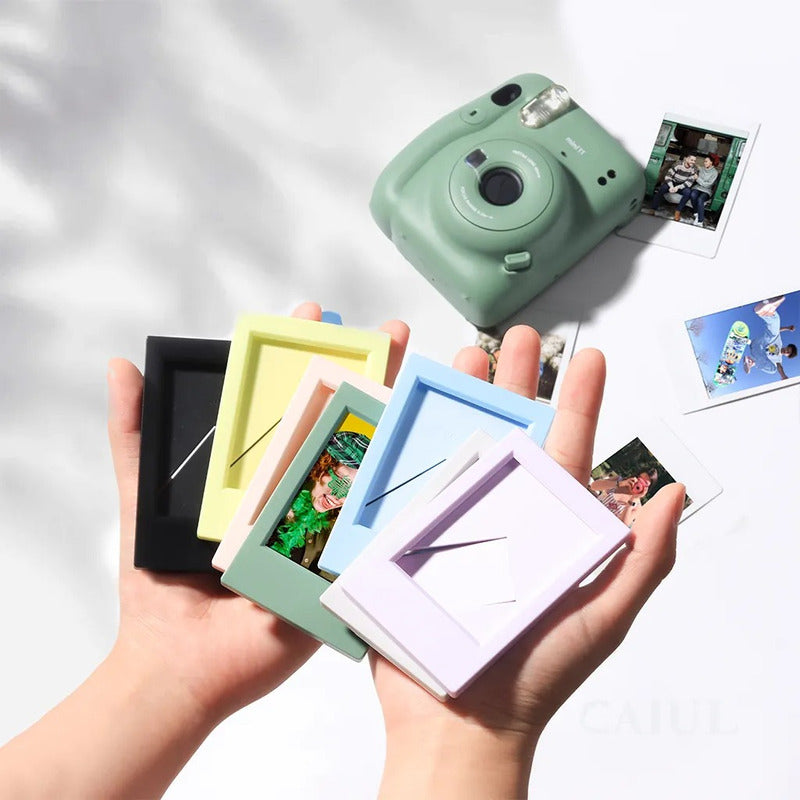 Marcos para Fotos Polaroid Instax - 5 Unidades de Pie con Múltiples Colores
