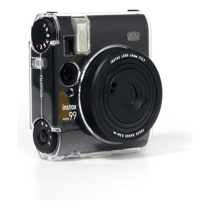Protector Transparente Instax Mini 99 con Correa | Carcasa Protectora de PVC