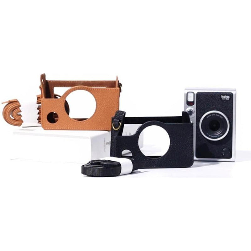 Estuche Instax Mini Evo Marrón