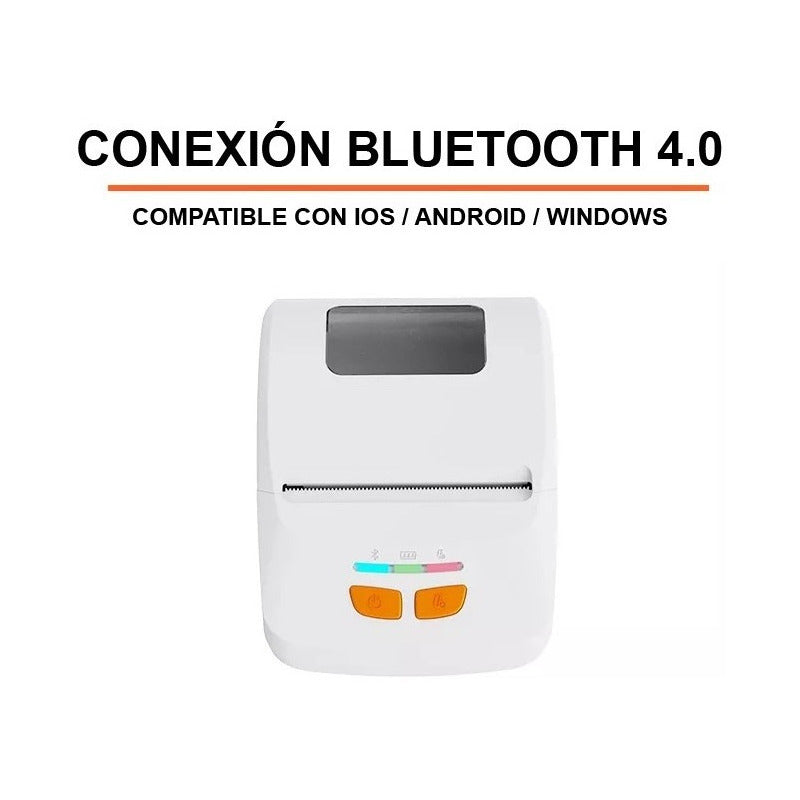 Impresora Mini Bluetooth Térmica Recibos Pos Celular 58mm