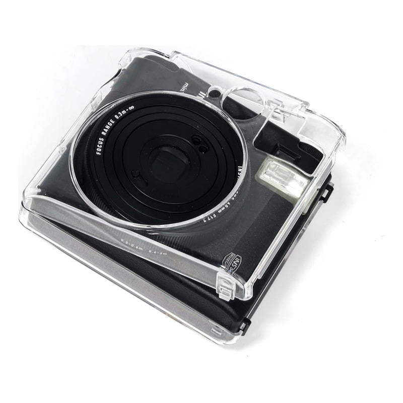 Protector Transparente Instax Mini 99 con Correa | Carcasa Protectora de PVC