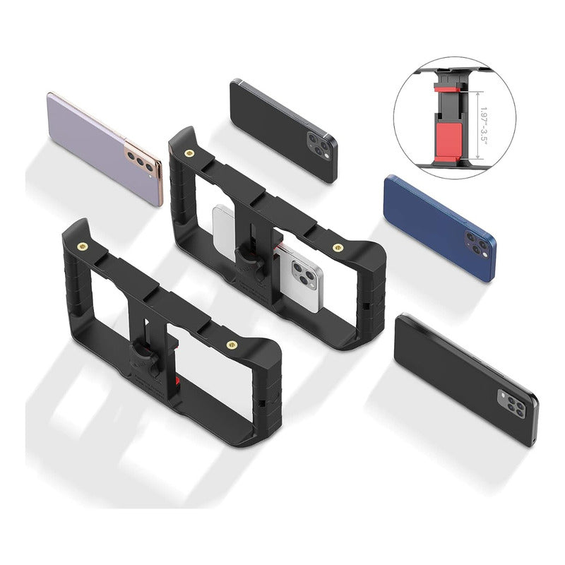 Ulanzi U-Rig Pro: Soporte de Video para Smartphone con 3 Zapatas Frías