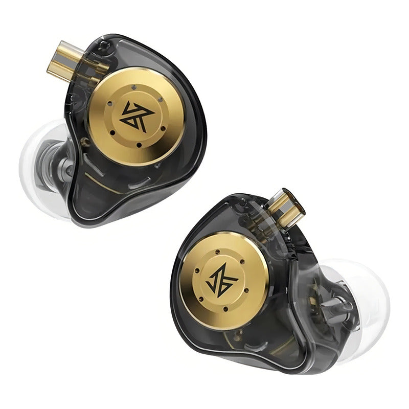 Audífonos In-ear Kz Audio Edx Pro Sin Micrófono Negro