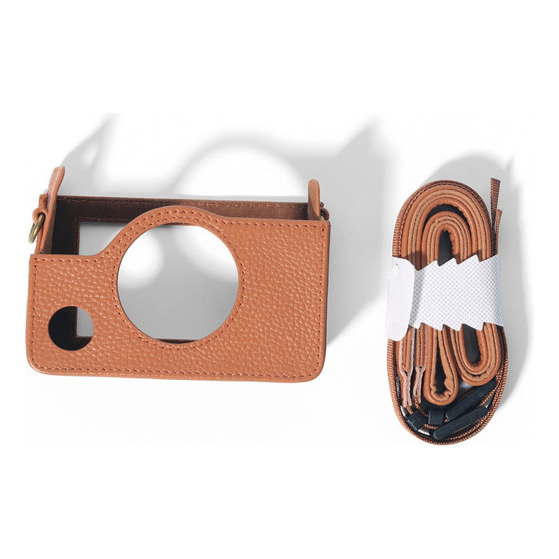 Estuche Instax Mini Evo Marrón