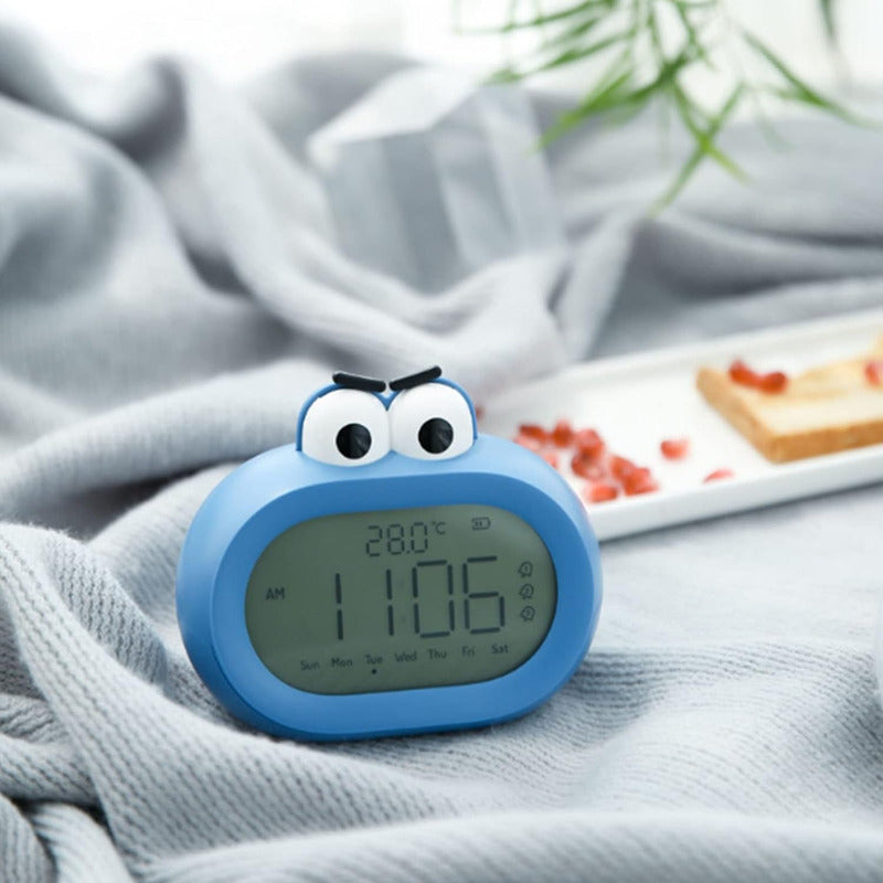 Reloj para Niños con Dibujos Animados, Temporizador y Volumen Ajustable