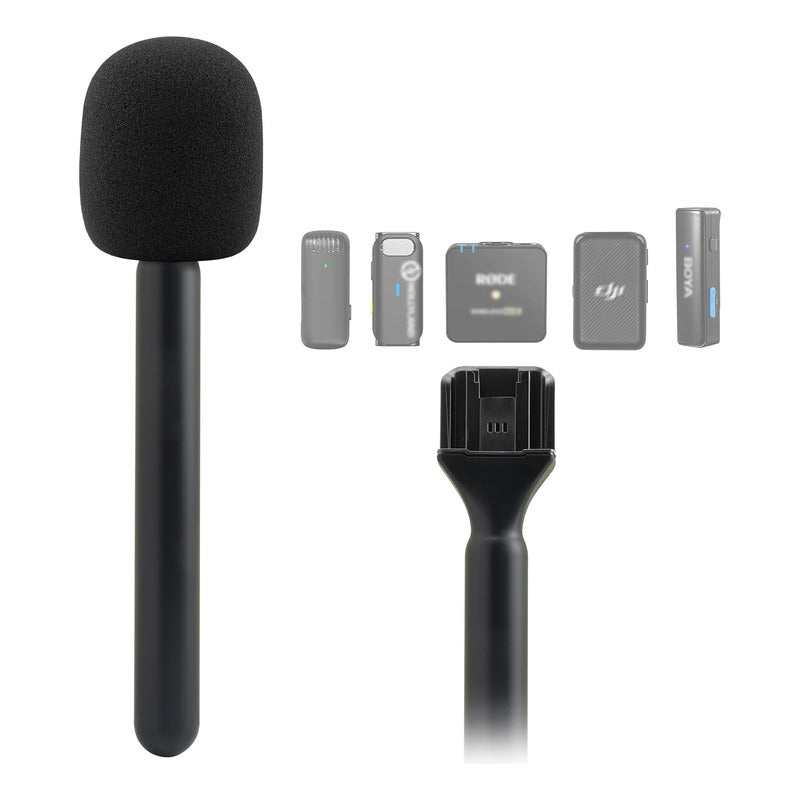 Soporte De Micrófono de Mano Para Dji/hollyland/rode/movo/debra