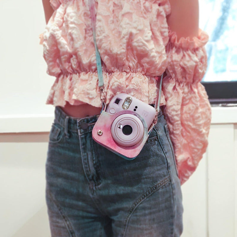 Estuche camara Instax Mini 12 Acuarela