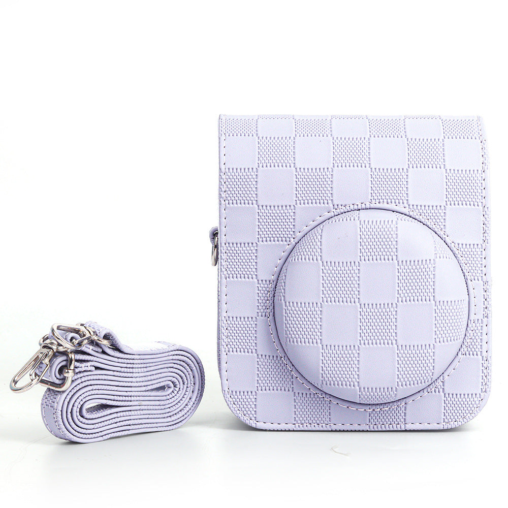 Estuche Cámara Instax Mini 12 Cuadros Lila