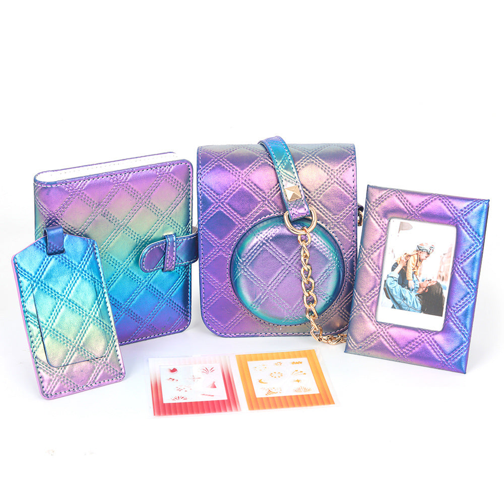 Accesorios 5 en 1 para Fujifilm Instax Mini 12 Violeta Perla