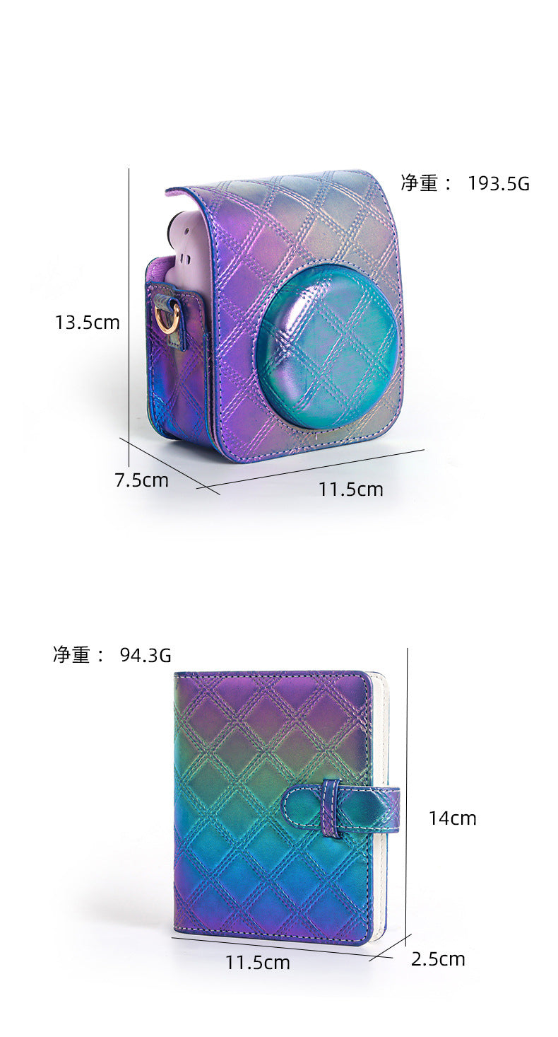 Accesorios 5 en 1 para Fujifilm Instax Mini 12 Violeta Perla