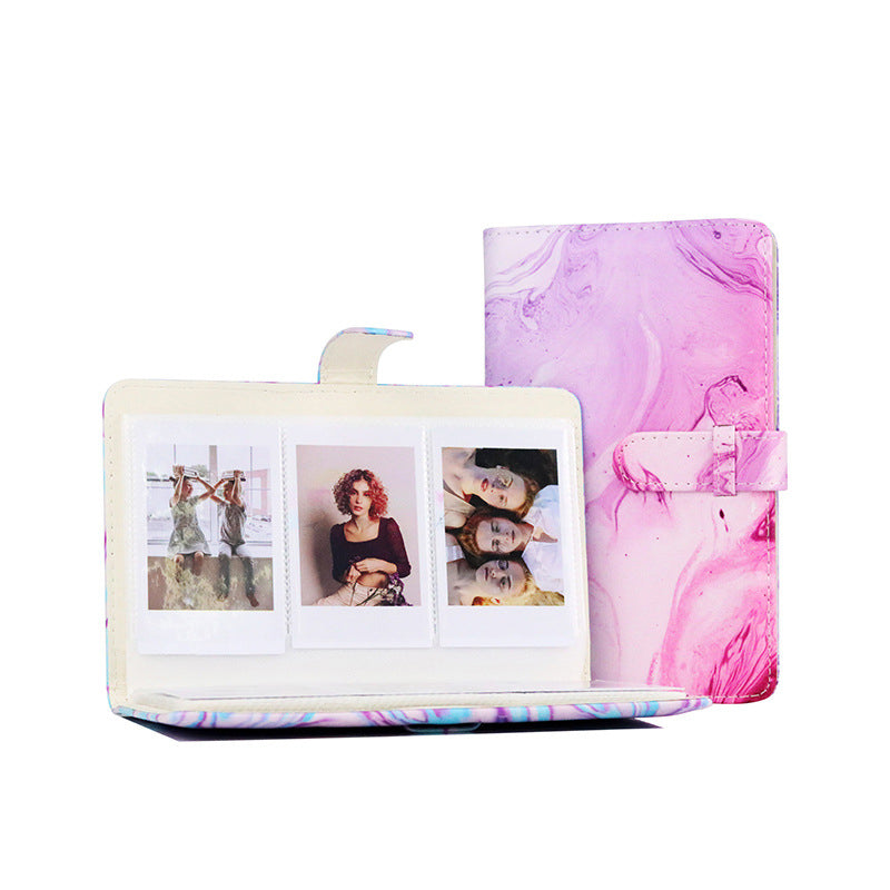 Album Instax Mini 96 Fotos Pink Tie-die