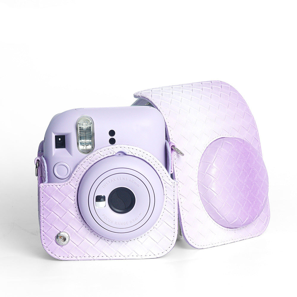 Estuche Degradado Camara Instax Mini 12 Lila