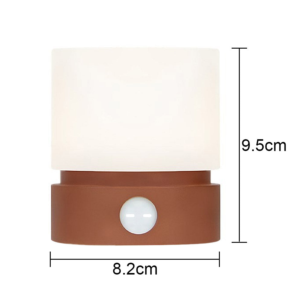 Lampara De Mesa Recargable Con Temporizador Lampara Cilindro