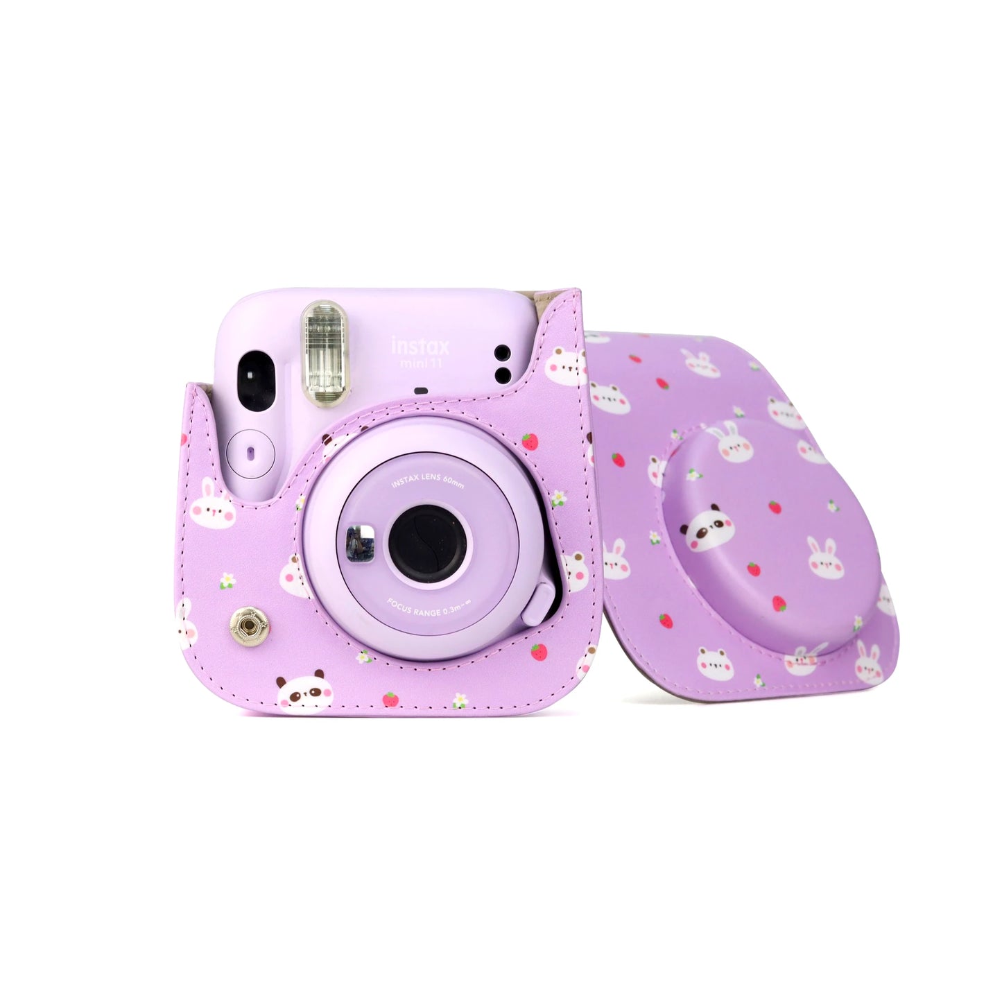 Estuche Instax Mini 12 / Mini 11 / Mini 9 - Conejo Purpura