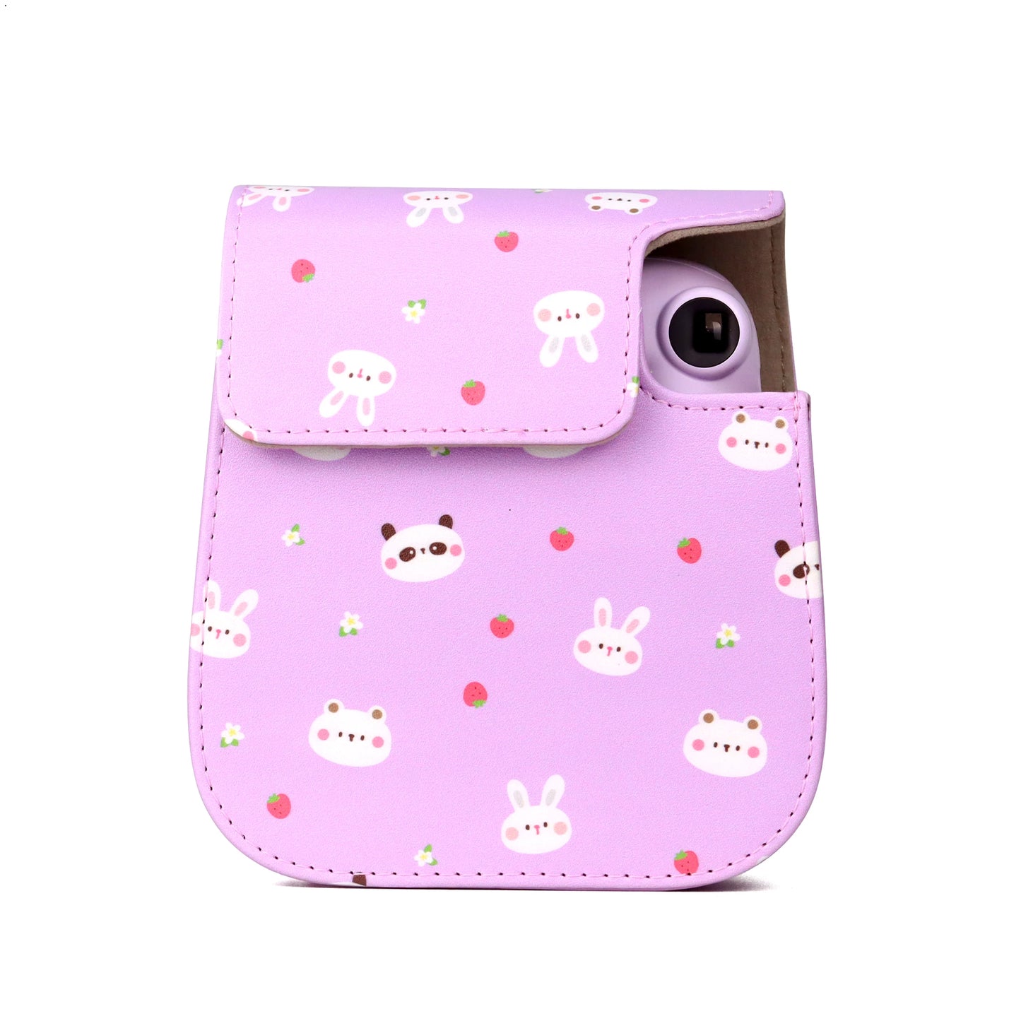 Estuche Instax Mini 12 / Mini 11 / Mini 9 - Conejo Purpura