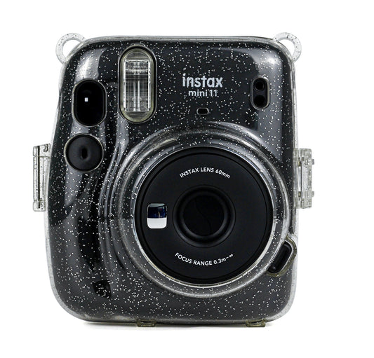 Protector Cámara Instax Mini 11 Escarchado | Con Correa Extraíble