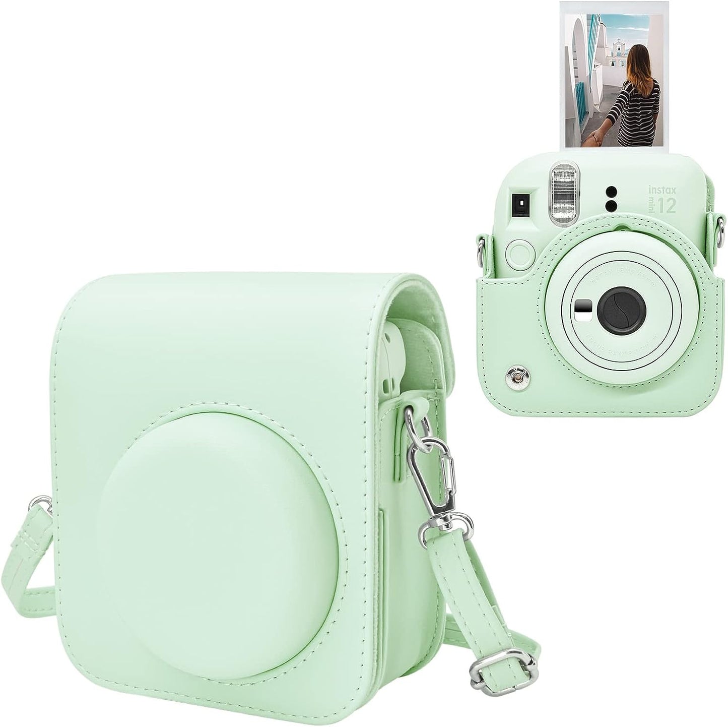 Estuche Camara Instax Mini 12 Verde