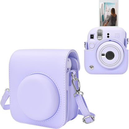 Estuche Camara Instax Mini 12 Lila