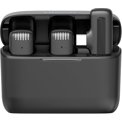 Micrófono Inalámbrico Ulanzi J12 conexión Tipo C  - Sistema Profesional con Reducción de Ruido para Streaming y Grabación