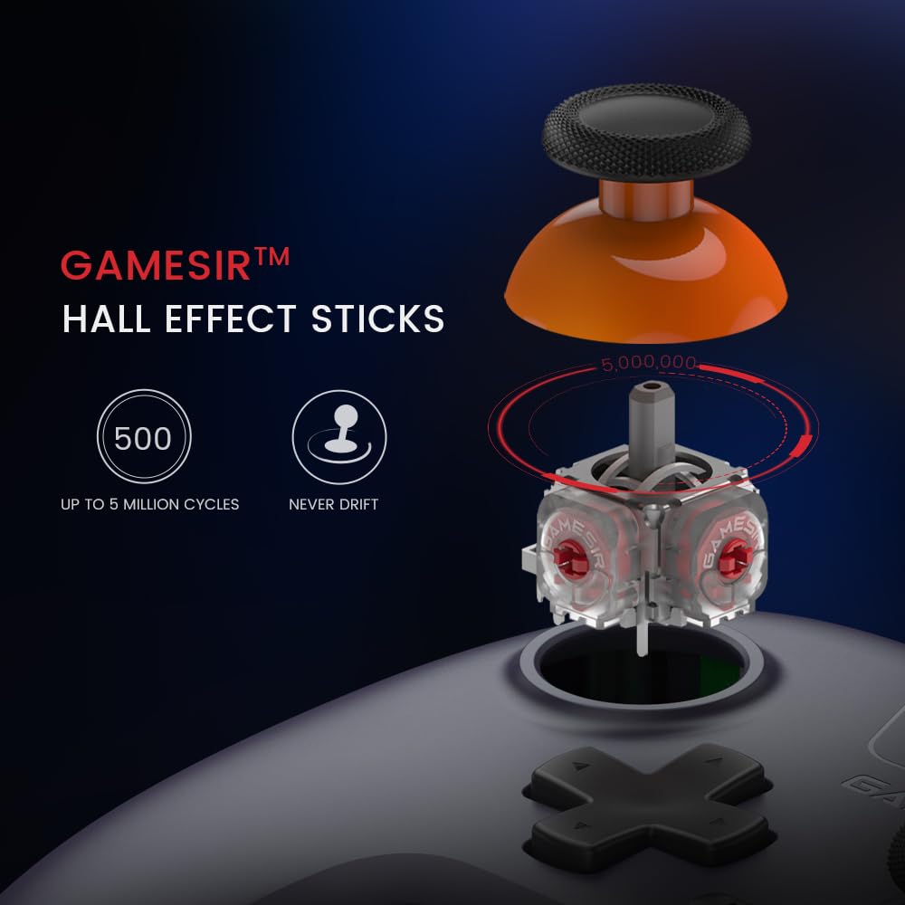 Control Inalámbrico GameSir T4 Nova Lite Púrpura Espacial – Bluetooth para Switch, PC, Android y iPhone