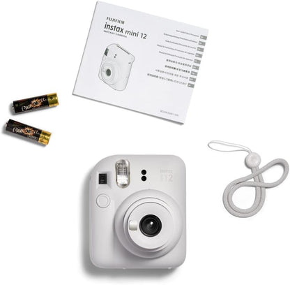 Cámara Fujifilm Instax Mini 12 Color Blanco Arcilla