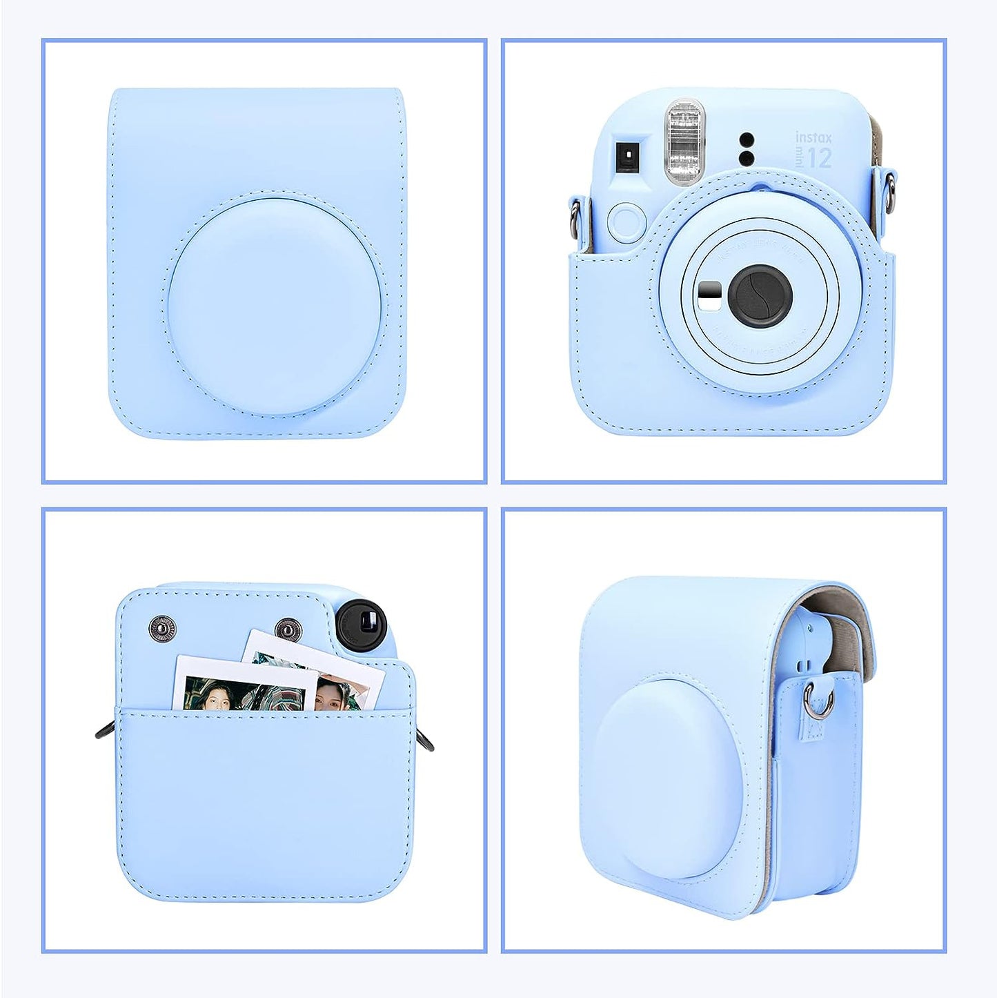 Estuche Camara Instax Mini 12 Azul