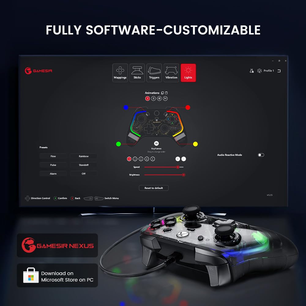 Control GameSir Kaleid RGB para Xbox y PC