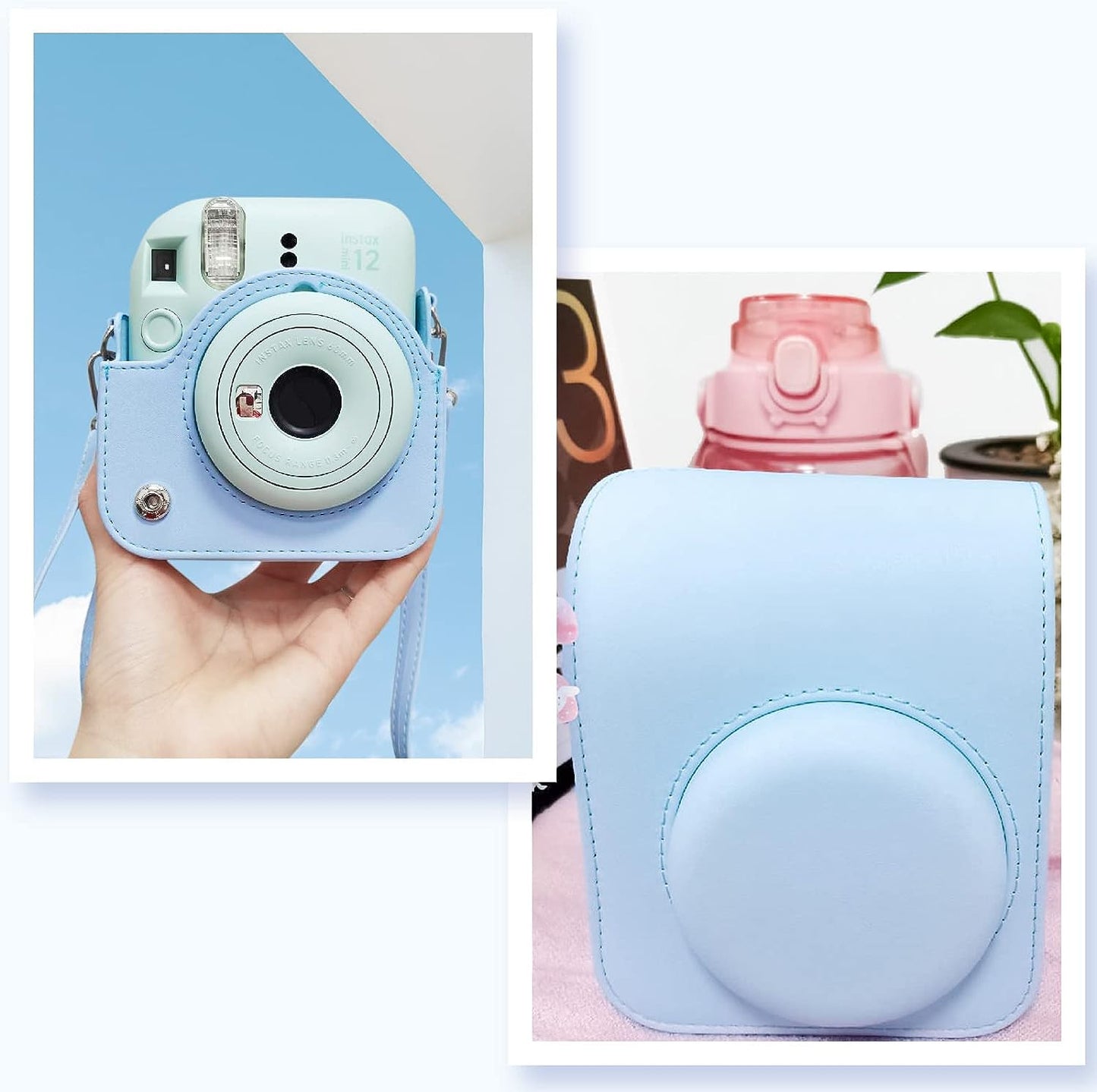 Estuche Camara Instax Mini 12 Azul