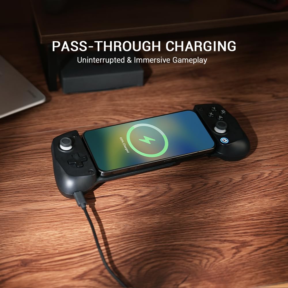 Control GameSir X5 Lite Negro – Controlador Móvil Tipo C para Gaming Profesional