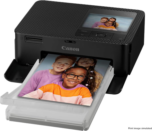 Impresora Canon Para Fotografía Selphy Cp1500 Color Negro