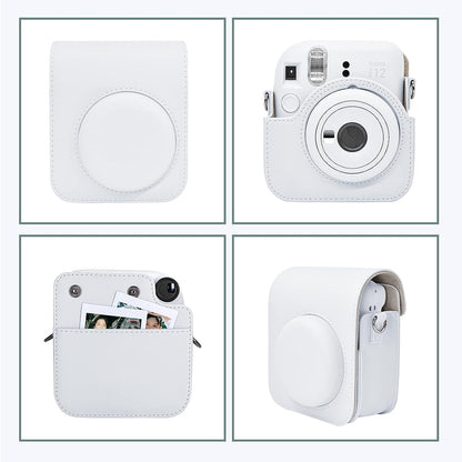 Estuche Camara Instax Mini 12 Blanco Arcilla