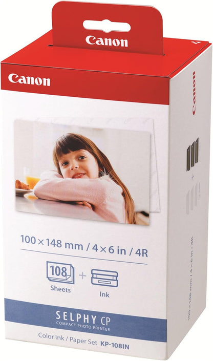 Kit Canon  Kp-108  Papel Fotográfico Serie Selphy